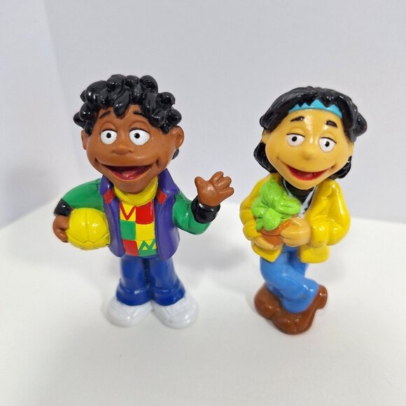 The Puzzle Place 51993 1994 3" PBS PVC Figures Boys & Girls - Picture 4 of 16